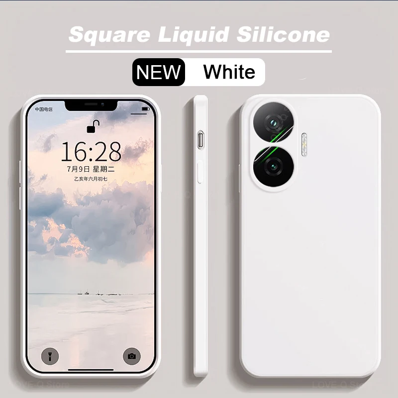 Poco F7 F 7 Pocof7 Case Liquid Silicone Camera Lens Protector Phone Case For Xiaomi Poco F7 Poco F 7 Pocof7 Soft TPU Back Cover