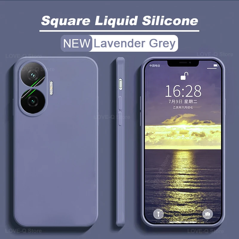 Poco F7 F 7 Pocof7 Case Liquid Silicone Camera Lens Protector Phone Case For Xiaomi Poco F7 Poco F 7 Pocof7 Soft TPU Back Cover