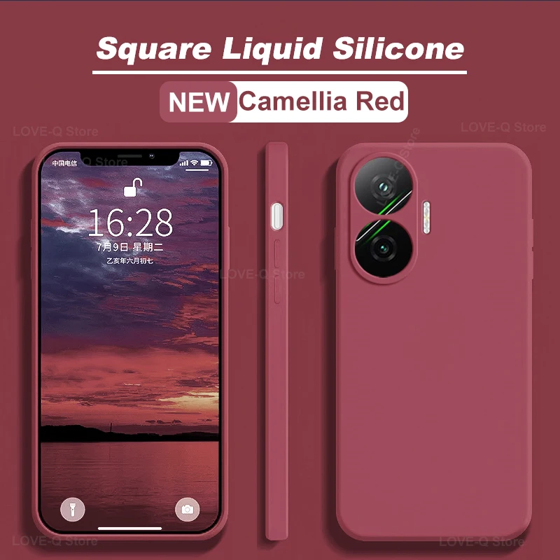 Poco F7 F 7 Pocof7 Case Liquid Silicone Camera Lens Protector Phone Case For Xiaomi Poco F7 Poco F 7 Pocof7 Soft TPU Back Cover