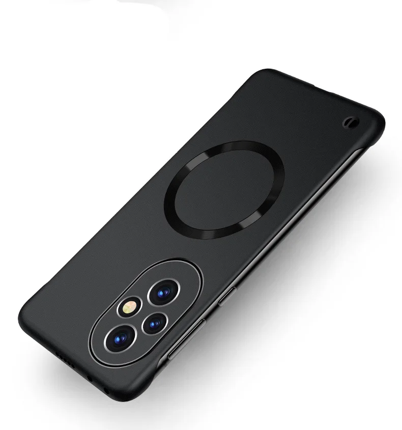 Ultrathin Slim Frameless Case For Magic 8 Lite 7Lite 6 Pro For Honor 400 Pro Magnetic Wireless Charging Hard Shell Cover