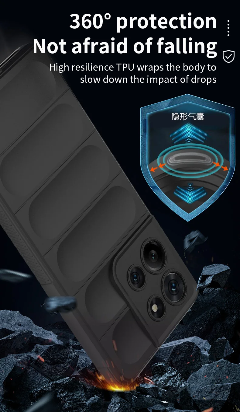 Skin Feeling Flexible Case for Motorola Moto G37 G47 G67 G77 G87 G17 G57 Power G06 G56 G86 Protective Cover Shockproof Fundas