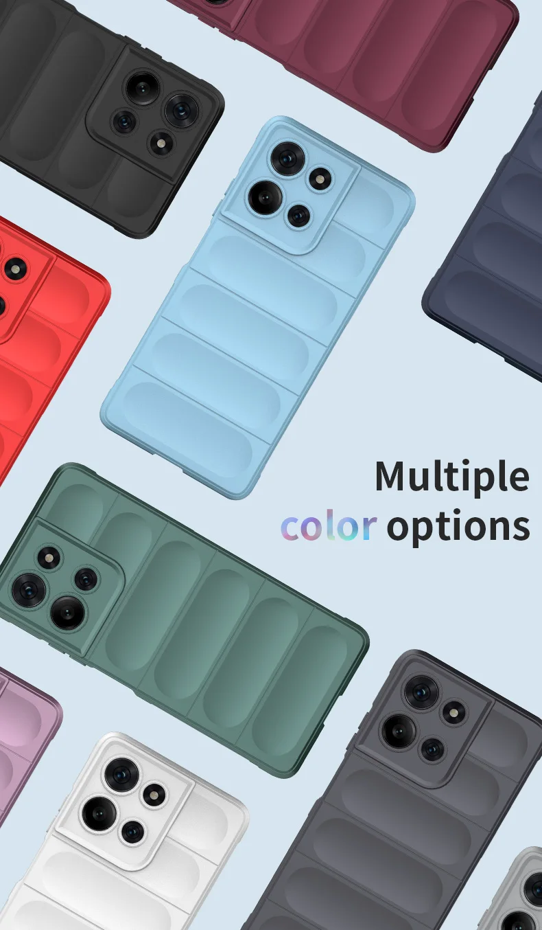 Skin Feeling Flexible Case for Motorola Moto G37 G47 G67 G77 G87 G17 G57 Power G06 G56 G86 Protective Cover Shockproof Fundas