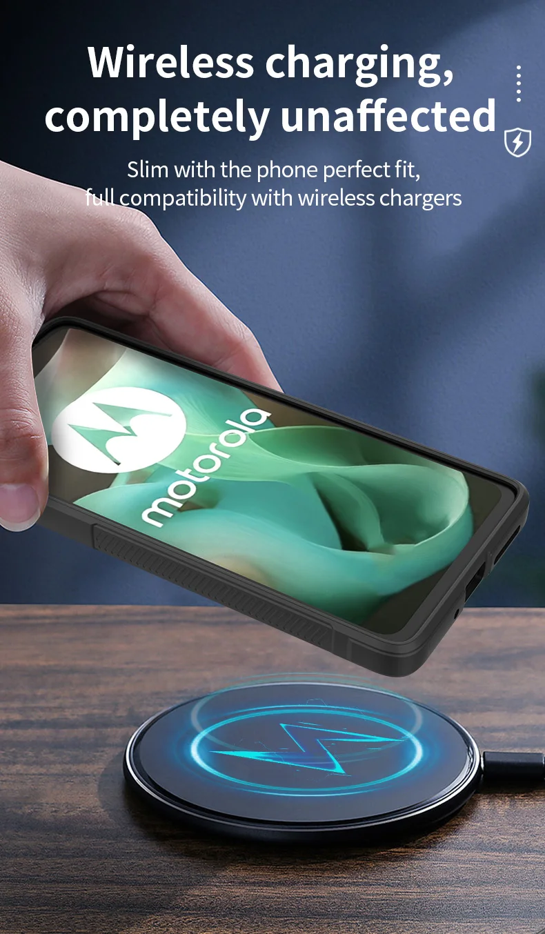 Skin Feeling Flexible Case for Motorola Moto G37 G47 G67 G77 G87 G17 G57 Power G06 G56 G86 Protective Cover Shockproof Fundas