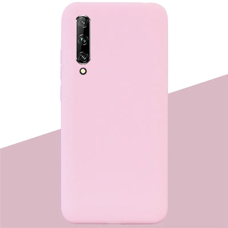 For Huawei P Smart Pro Bumper Silicon Cover TPU Silicon Soft Back Cover Phone Case for Huawei P Smart Pro Y9S 2019 Case