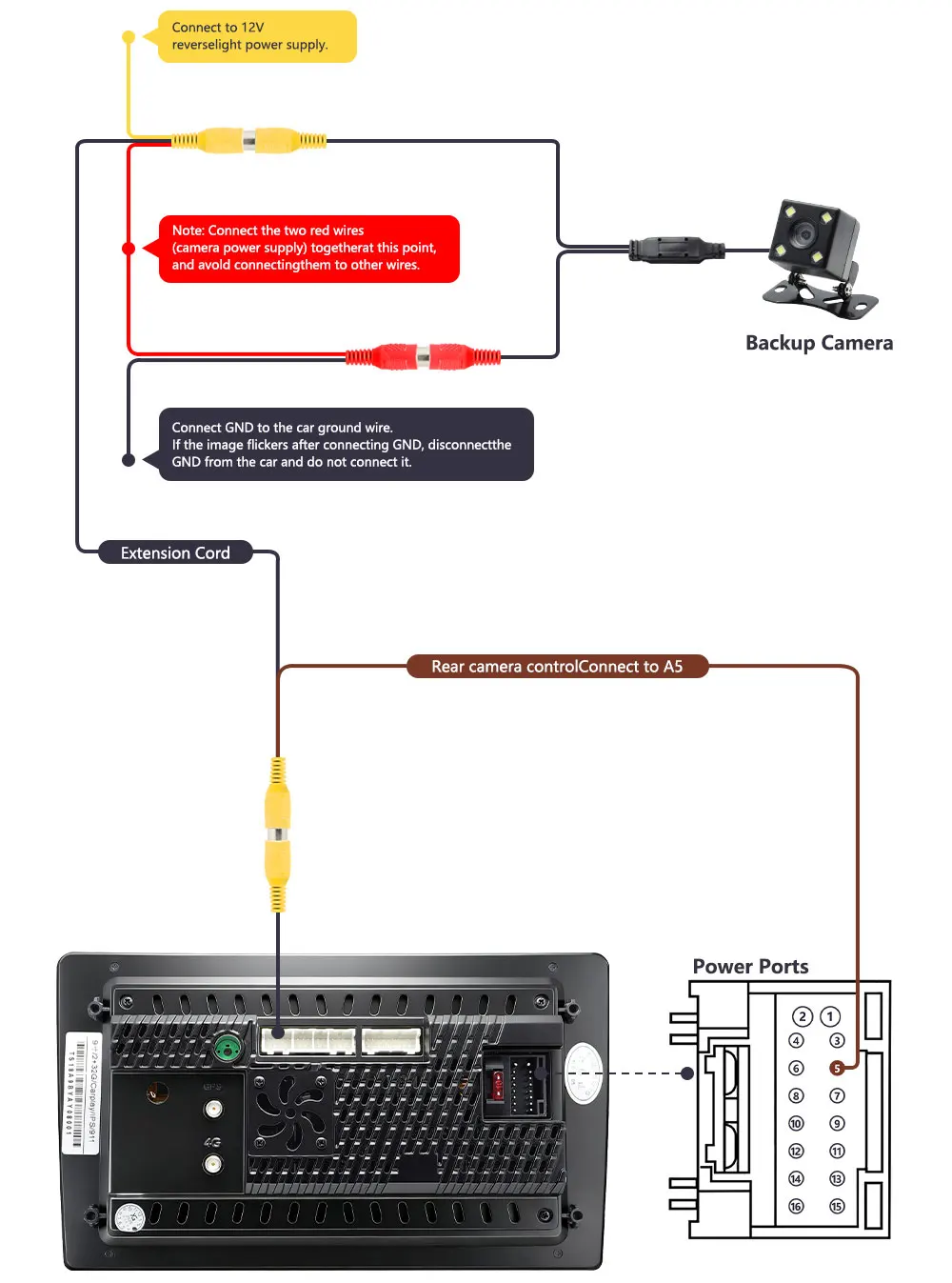 Car 16pin Audio Wiring Harness Canbus Decoder Box RP5-MT-101 for Mitsubishi Outlander Pajero Stereo Installation Wire Adapter