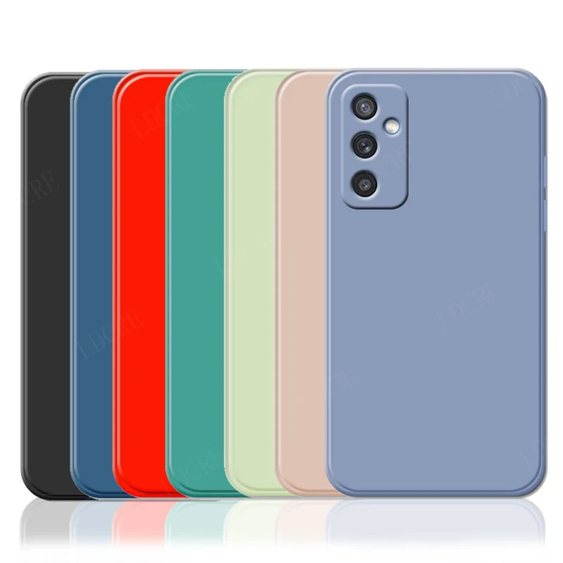 For Cover Samsung Galaxy M52 5G Case Samsung M52 5G Shockproof Soft TPU Cover Samsung M23 A34 A24 A14 M22 M32 M54 M14 M52 Fundas