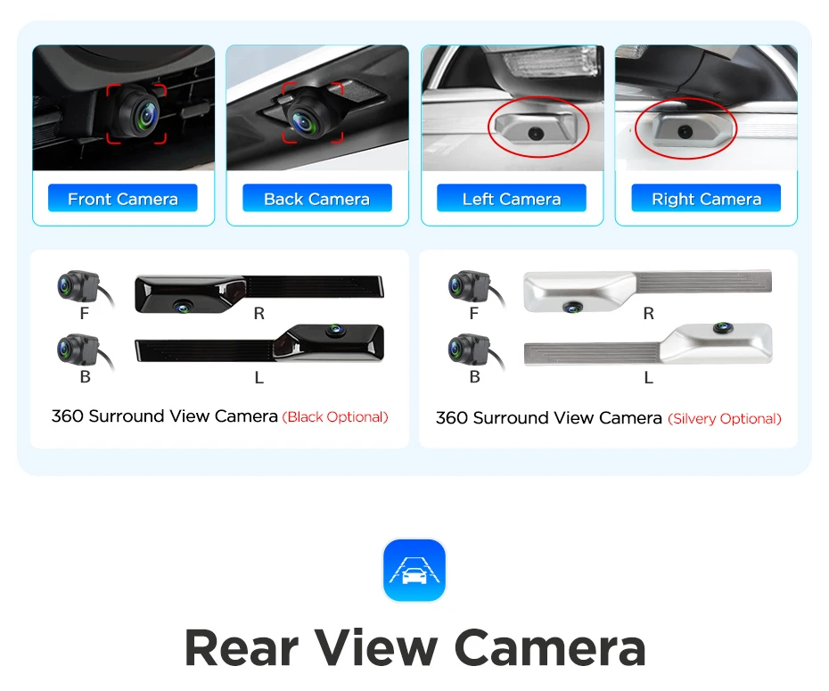 Junsun Qualcomm 8-Core 360 Camera Wireless CarPlay Android Auto Car Radio for Toyota Corolla Verso 2004-2009 GPS