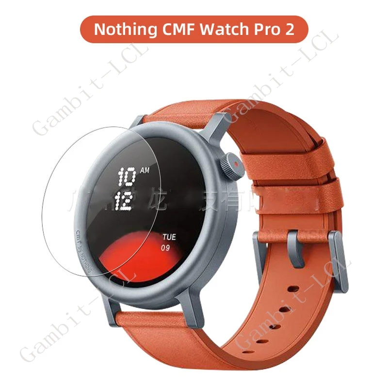 9H HD Original Smartwatch Hard Tempered Glass For Nothing CMF Watch Pro 2  WatchPro2  Smart Watch Screen Protector Cover Film