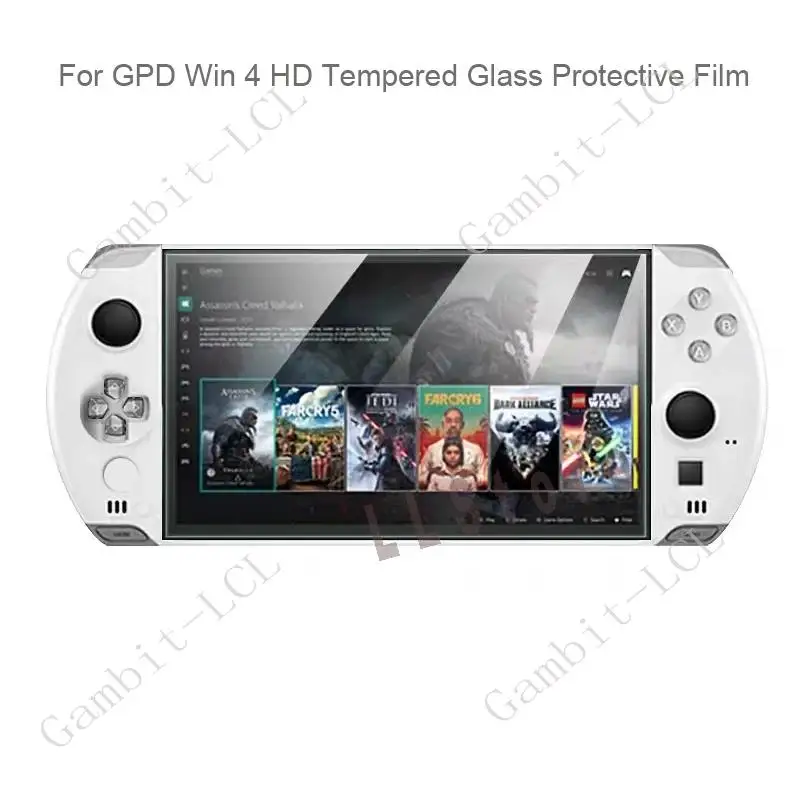 2PCS HD Oiringal For GPD Win4 6" Screen Protective Tempered Glass On GPDWin4 Win 4 Protection Cover Film