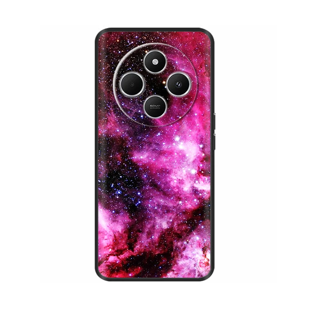For Xiaomi Redmi 14C Silicone Case Cute Pattern Soft TPU Phone Cover For Redmi 14C Fundas Protective Back Cover 14 C Bumper Bags