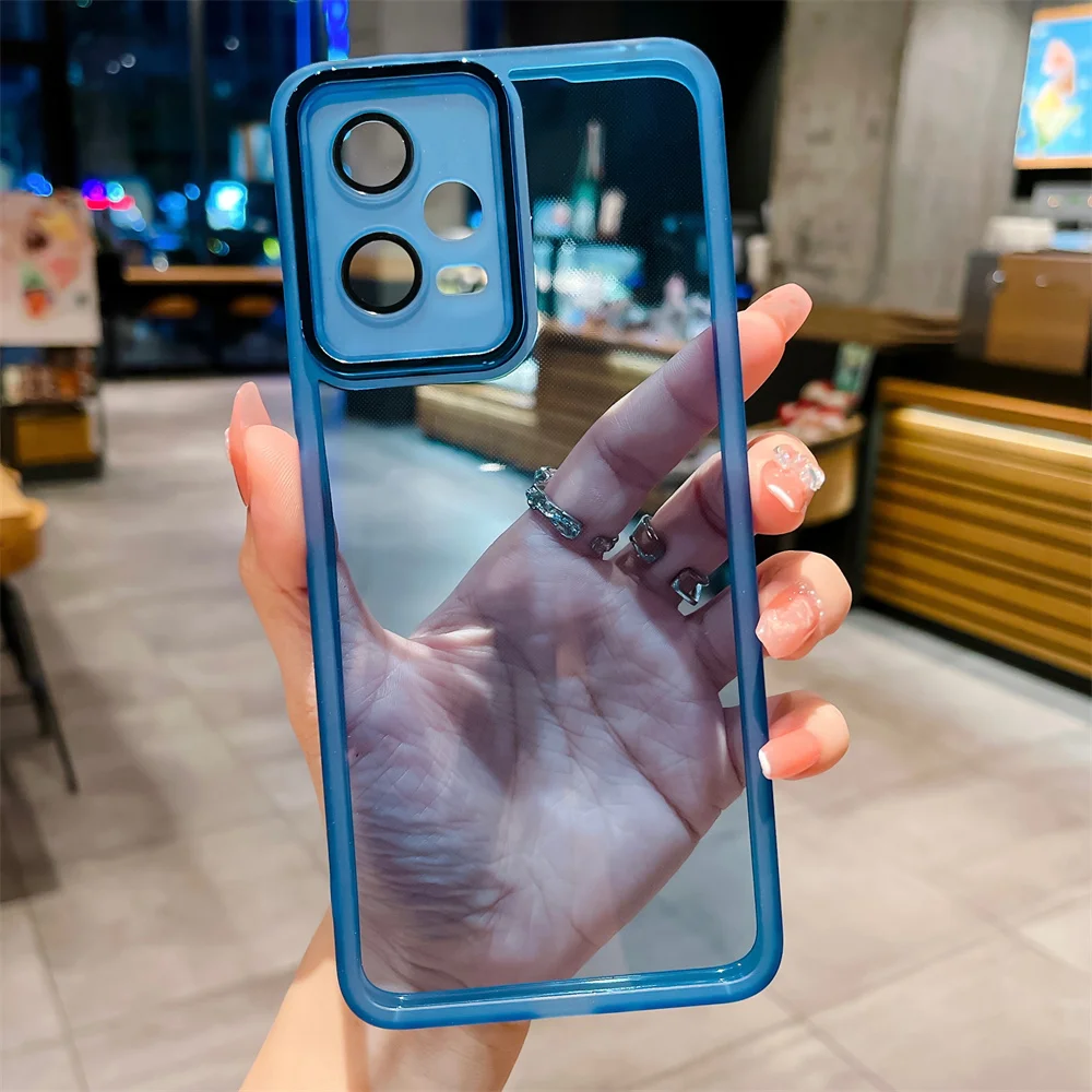 Len Camera Protector Silicone Case For Xiaomi Mi 11 12 Lite 11T Mi13 13 Pro Lite Transparent Cover On pocox3 x4 nfc x5 m2 m3pro
