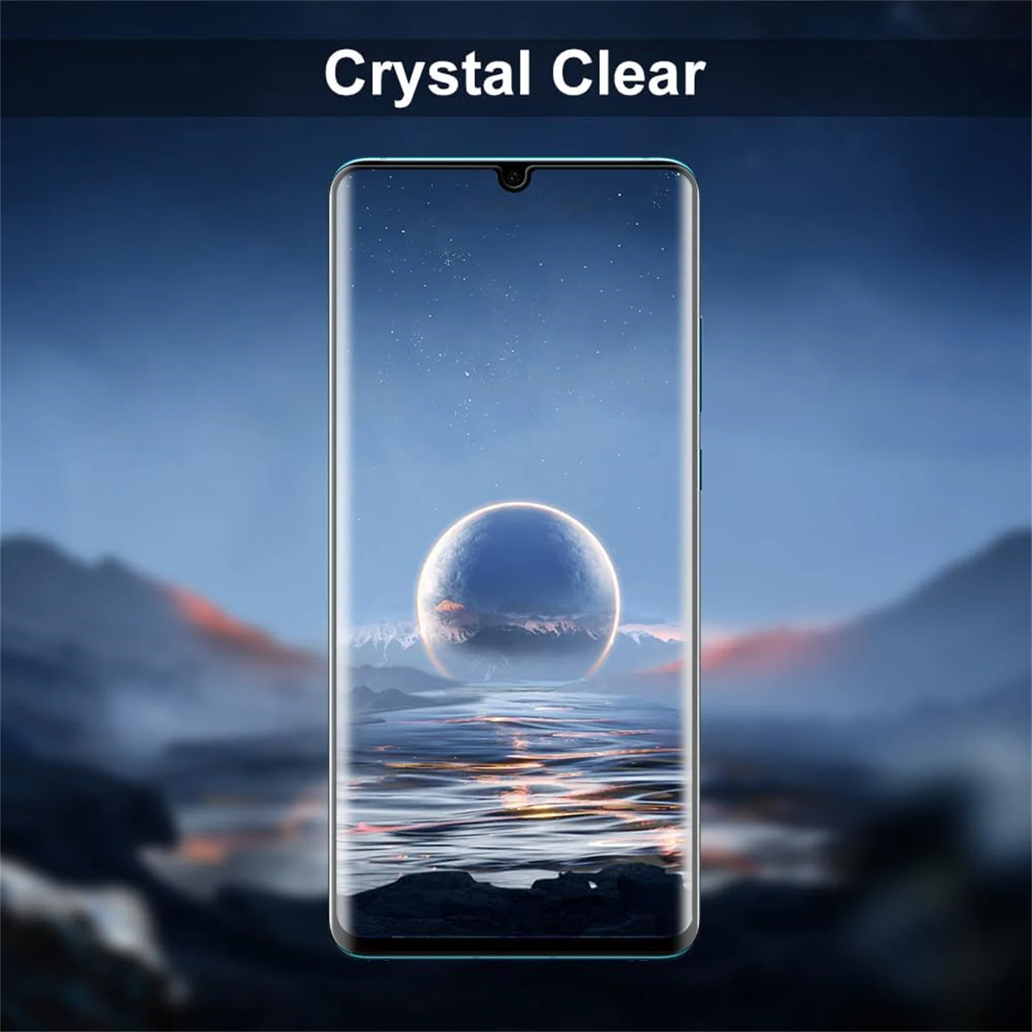 1/4Pcs Full Cover Glass For Huawei P30 Pro Screen Protector For Huawei P30 Pro Tempered Glass Protective Film