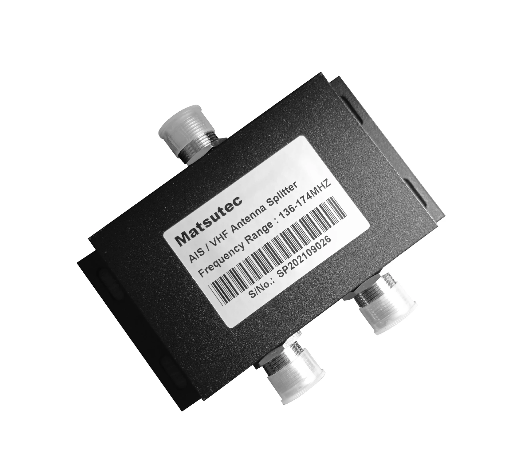 PLOSON PL-SU2 AIS VHF 2 Ways Antennas Power Splitter 136-174MHz 100W VHF AIS Antenna Splitter Divider for Ship Marine System