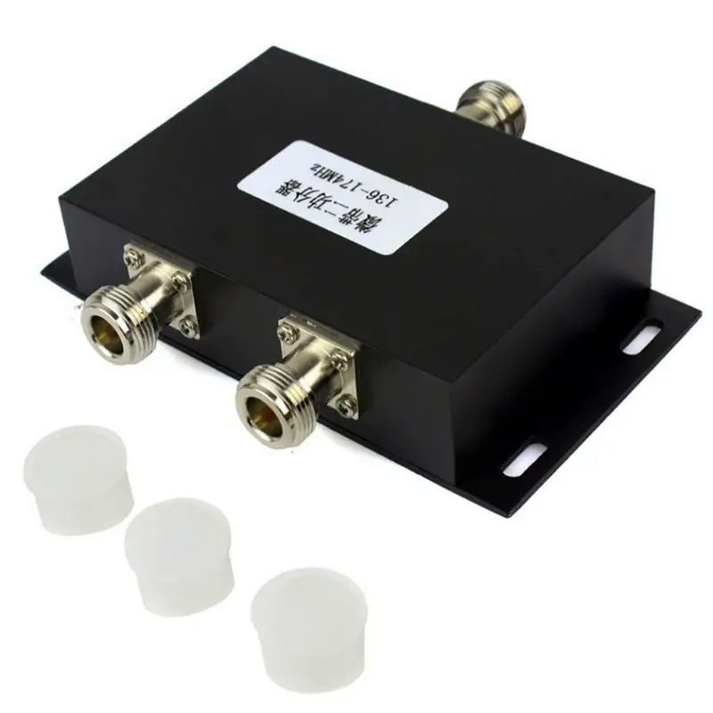 PLOSON PL-SU2 AIS VHF 2 Ways Antennas Power Splitter 136-174MHz 100W VHF AIS Antenna Splitter Divider for Ship Marine System