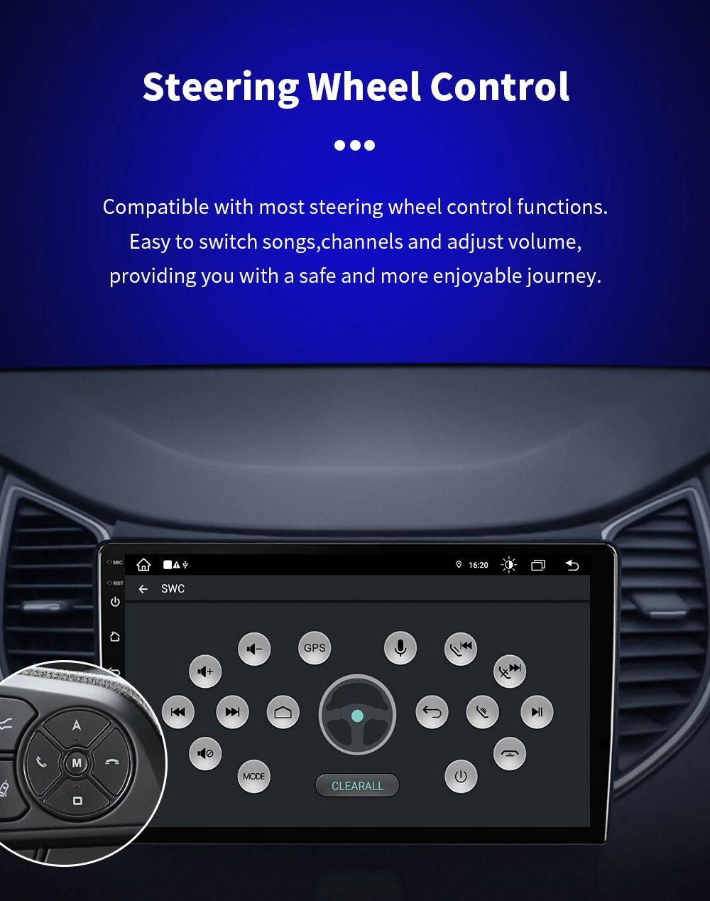 Android 16 Carplay Car Radio For Mitsubishi Pajero Sport 3 L200 5 Triton 3 2015-2019 Multimedia Video Player GPS Stereo 2Din DVD