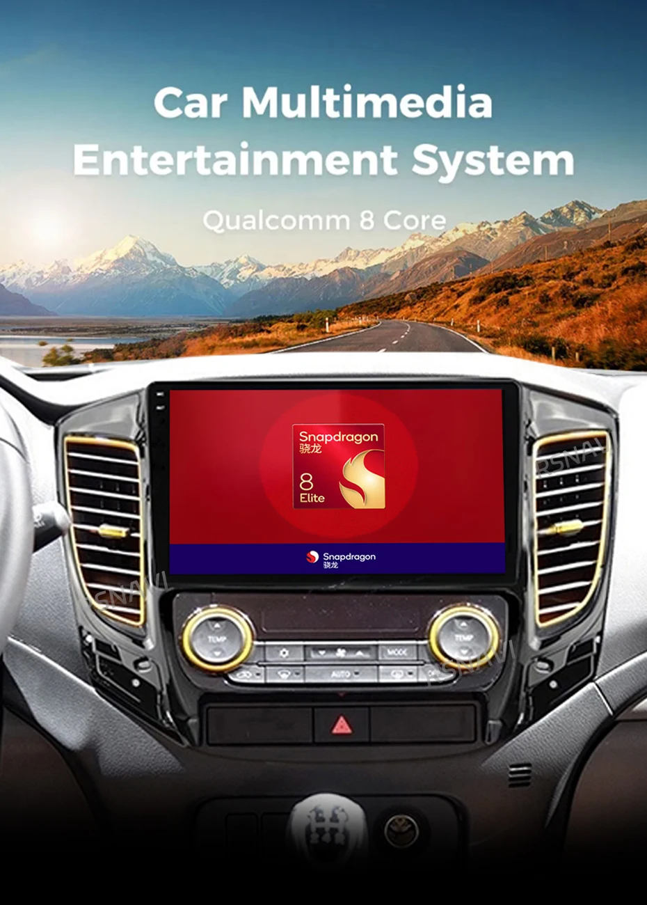 Android 16 Carplay Car Radio For Mitsubishi Pajero Sport 3 L200 5 Triton 3 2015-2019 Multimedia Video Player GPS Stereo 2Din DVD