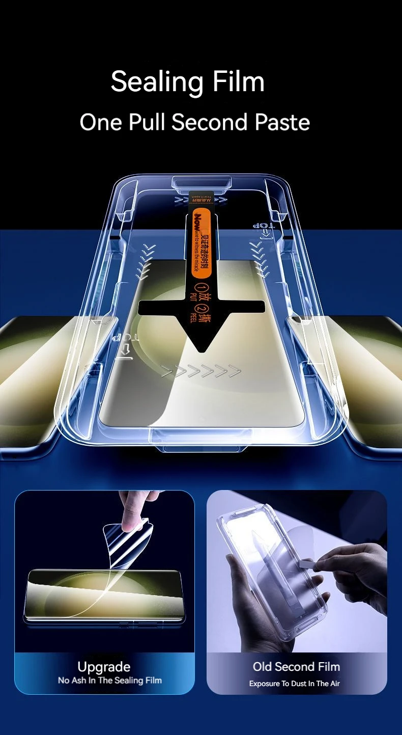 For Xiaomi 11Pro Dust-Free Cabin Tempered Glass For Xiaomi 11 Ultra Screen Protector For Xiaomi 11Ultra Second Pasting Box Film