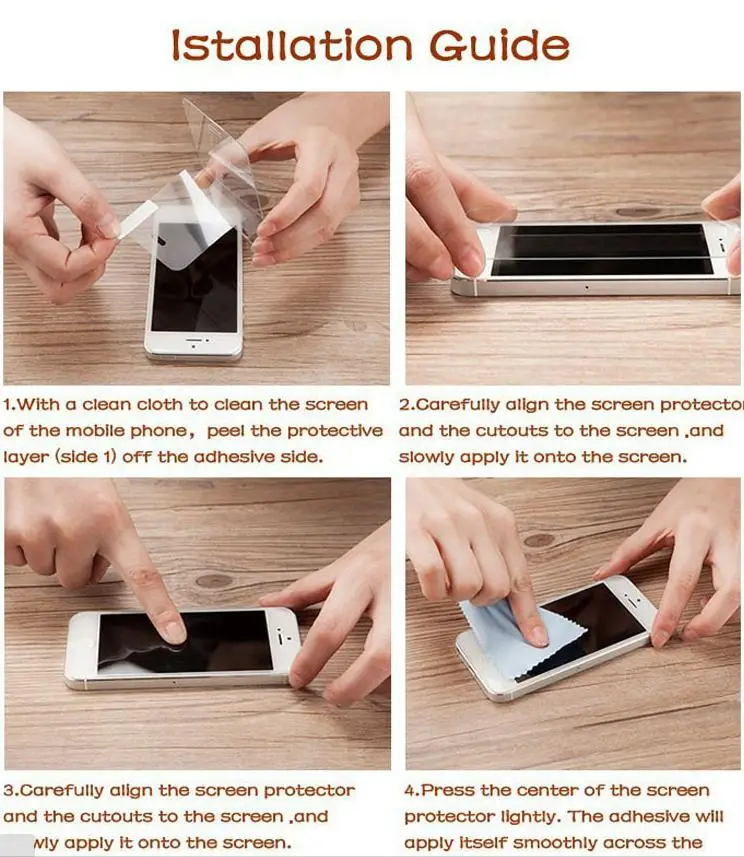 1/2/3/4Pcs For iPhone 5 Glass Apple iPhone 5 5S SE 2016 Tempered Glass 9H Transparent Clear Protective Screen Protector iPhone 5