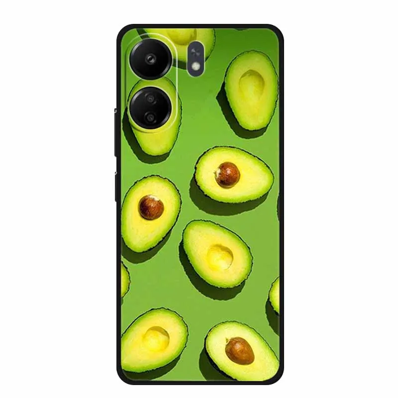 For Redmi 13C 4G Case Fashion Soft Silicone TPU Phone Cases For Xiaomi Redmi13C 13 C Back Cover Coque Fundas Protector Shell