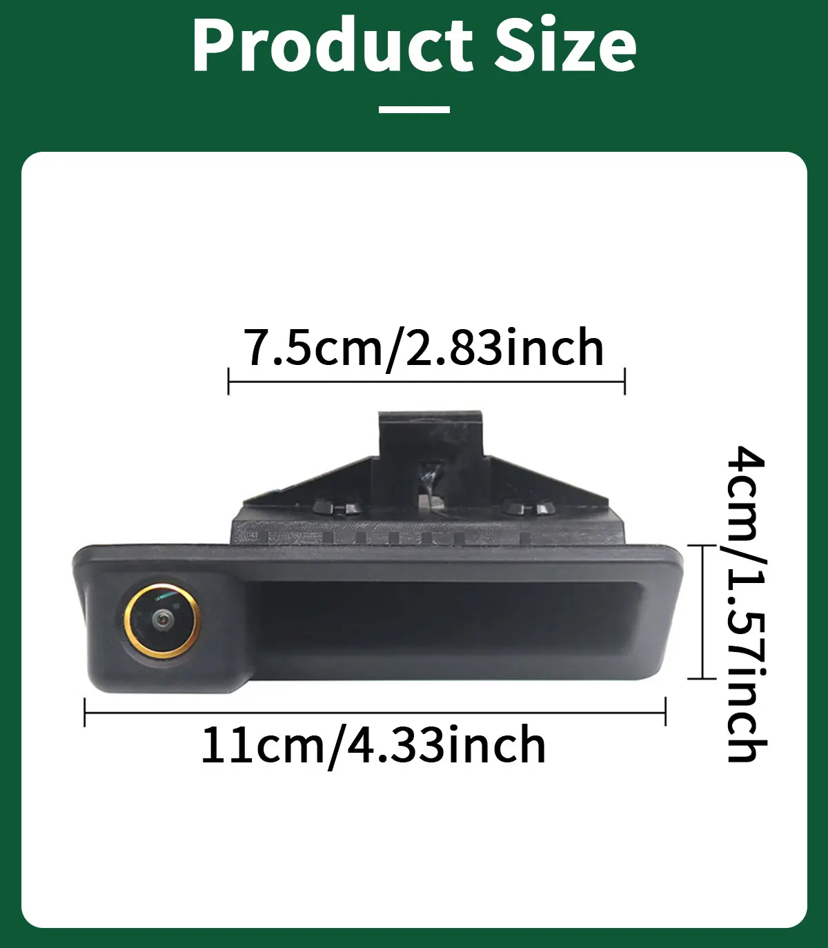 AHD 1080P Waterproof Car Rear View Reverse Camera for BMW E60 E39 E90 E82 E61 X1 E84 X5 E70 E92 3/5 Series E88 E93 X6