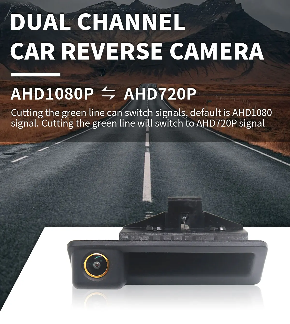 AHD 1080P Waterproof Car Rear View Reverse Camera for BMW E60 E39 E90 E82 E61 X1 E84 X5 E70 E92 3/5 Series E88 E93 X6