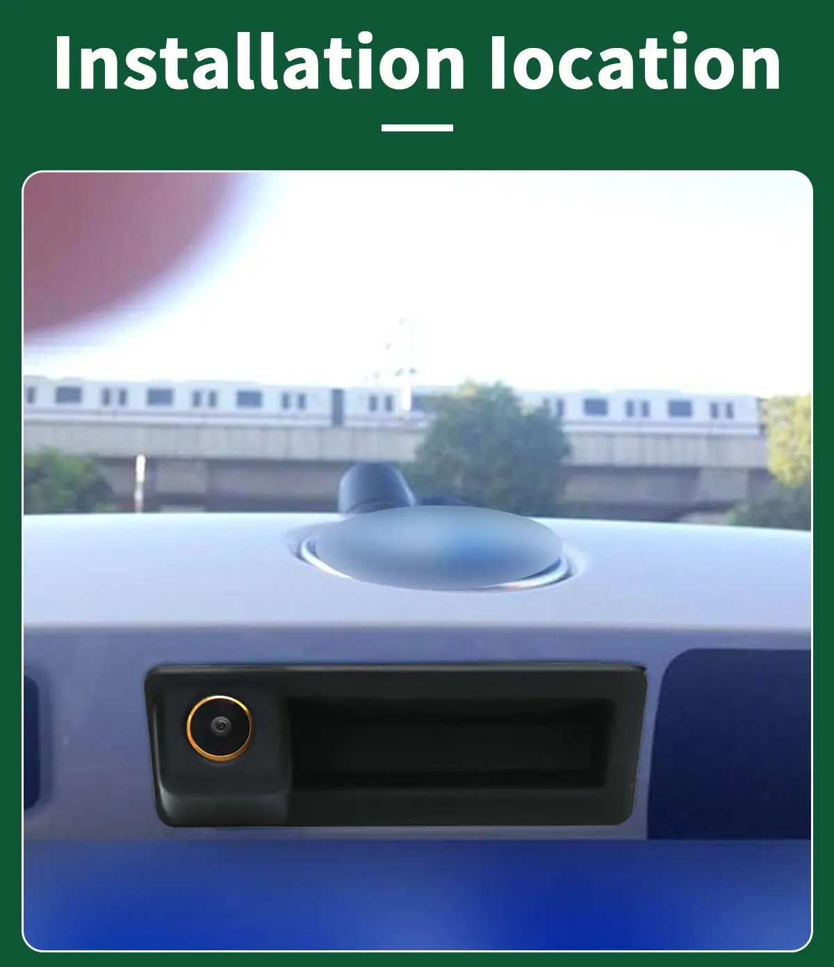 AHD 1080P Waterproof Car Rear View Reverse Camera for BMW E60 E39 E90 E82 E61 X1 E84 X5 E70 E92 3/5 Series E88 E93 X6