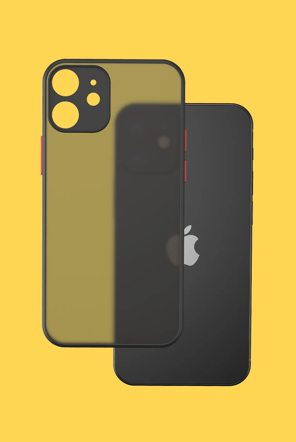 Luxury Matte Clear Square TPU Funda Case On For iPhone 17 16 15 14 13 12 11 Pro Max Plus Mini Plus Pls Funda IPHON Hard PC Cover