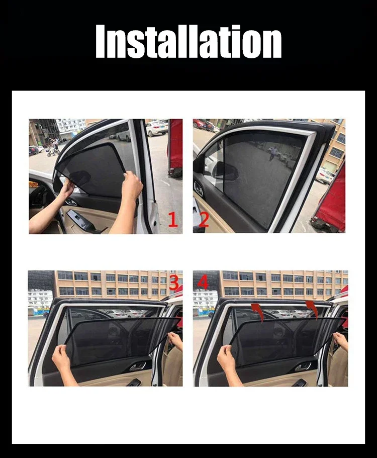 Custom Magnetic Car Window Sunshade For BYD Song Plus 2021 2022 2023 2024 2025 2026 Seal U EV Curtain Mesh Front Windshield