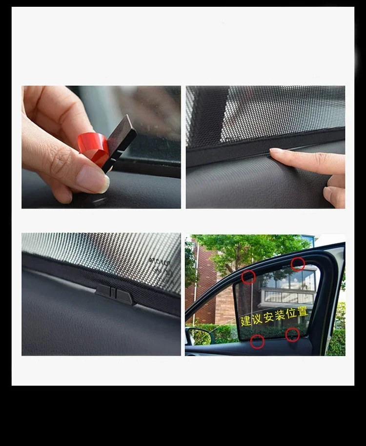 Custom Magnetic Car Window Sunshade For BYD Song Plus 2021 2022 2023 2024 2025 2026 Seal U EV Curtain Mesh Front Windshield
