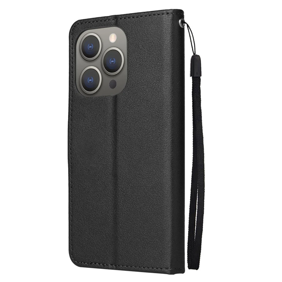 Wallet Card Slot Photo Frame Kickstand Magnetic Flip Leather Case For iPhone 15 Pro Max 14 Plus 13 12 11 XS XR SE 2022 8 7 Cover