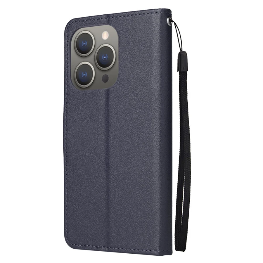 Wallet Card Slot Photo Frame Kickstand Magnetic Flip Leather Case For iPhone 15 Pro Max 14 Plus 13 12 11 XS XR SE 2022 8 7 Cover