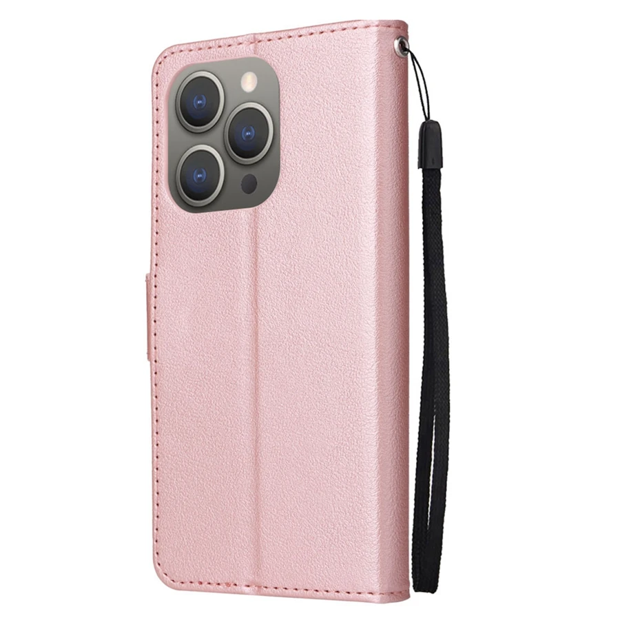 Wallet Card Slot Photo Frame Kickstand Magnetic Flip Leather Case For iPhone 15 Pro Max 14 Plus 13 12 11 XS XR SE 2022 8 7 Cover