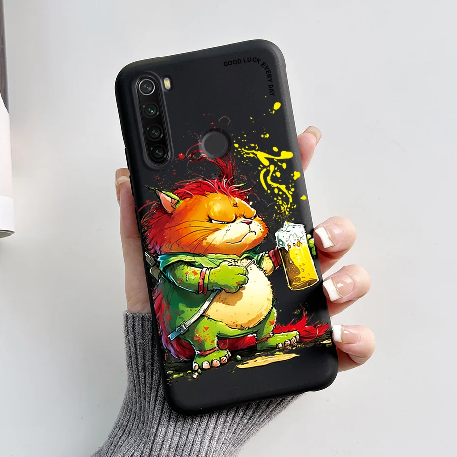 Protective Cover Capa For Xiaomi Redmi Note 8 2019 2021 Soft Silicone Covers Shells For Xiaomi Redmi Note 8T Mobilie Phone Cases