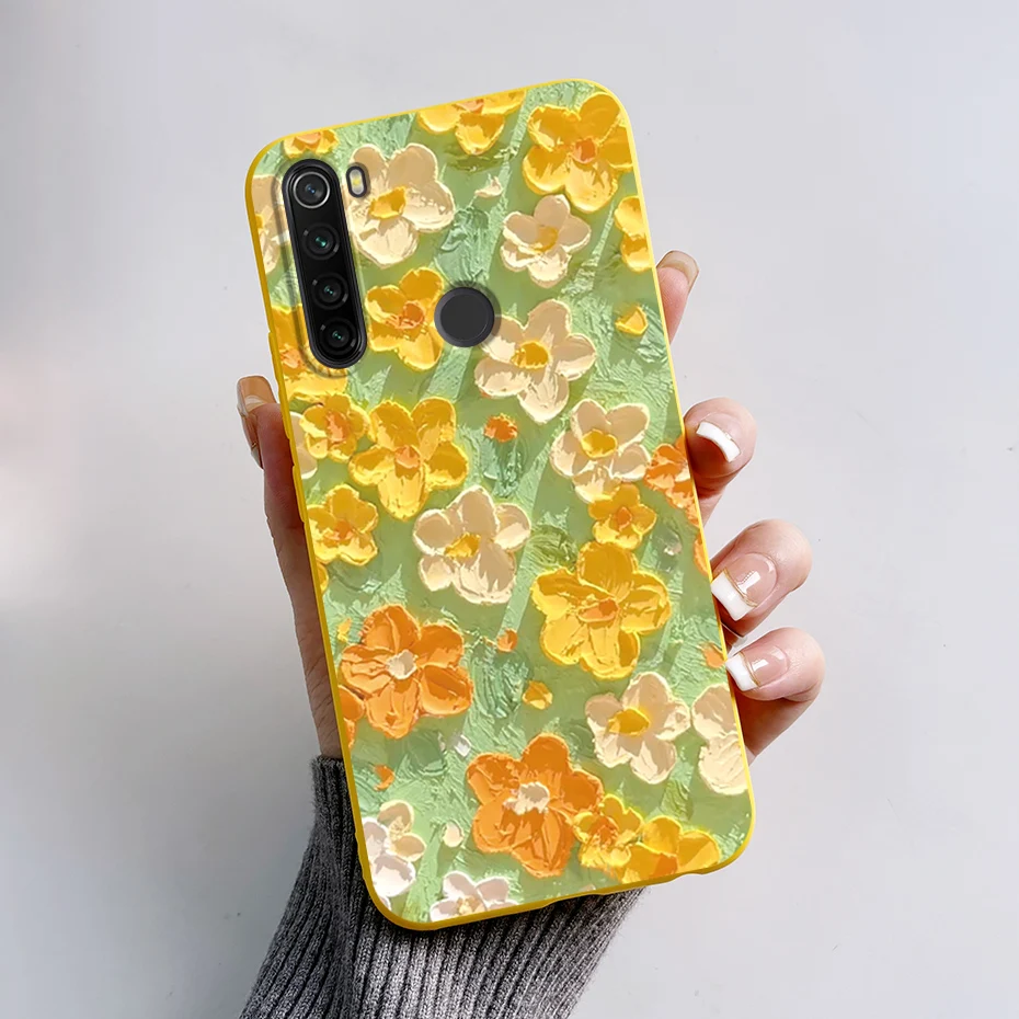 Protective Cover Capa For Xiaomi Redmi Note 8 2019 2021 Soft Silicone Covers Shells For Xiaomi Redmi Note 8T Mobilie Phone Cases
