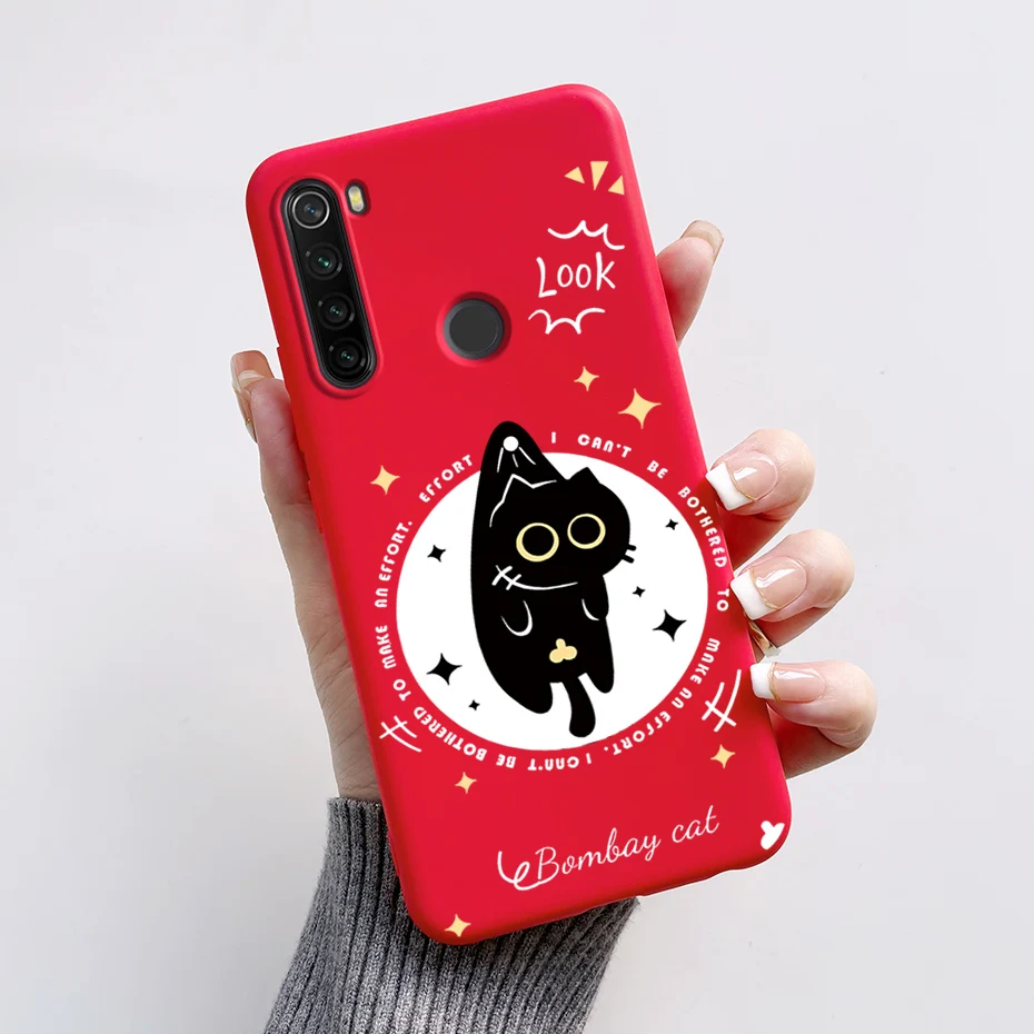 Protective Cover Capa For Xiaomi Redmi Note 8 2019 2021 Soft Silicone Covers Shells For Xiaomi Redmi Note 8T Mobilie Phone Cases