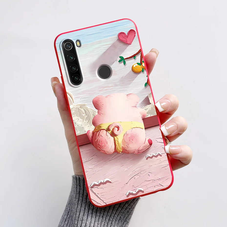 Protective Cover Capa For Xiaomi Redmi Note 8 2019 2021 Soft Silicone Covers Shells For Xiaomi Redmi Note 8T Mobilie Phone Cases