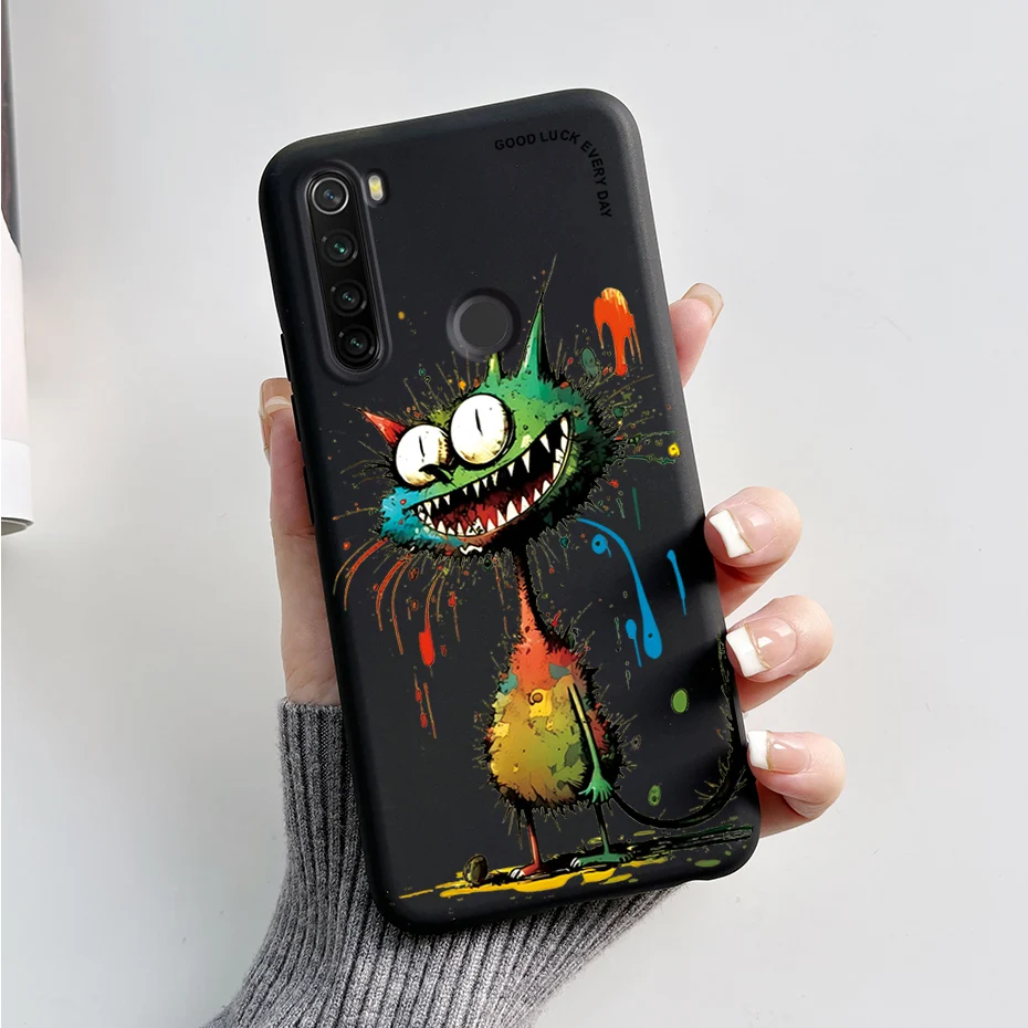 Protective Cover Capa For Xiaomi Redmi Note 8 2019 2021 Soft Silicone Covers Shells For Xiaomi Redmi Note 8T Mobilie Phone Cases