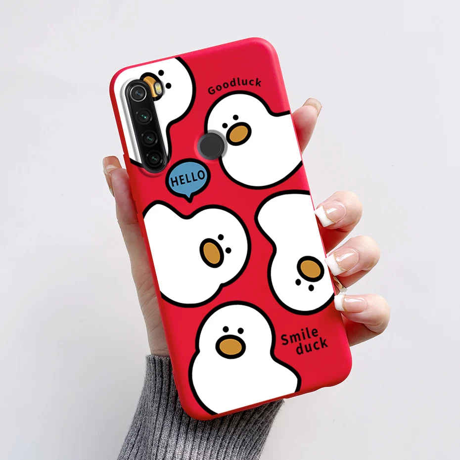 Protective Cover Capa For Xiaomi Redmi Note 8 2019 2021 Soft Silicone Covers Shells For Xiaomi Redmi Note 8T Mobilie Phone Cases
