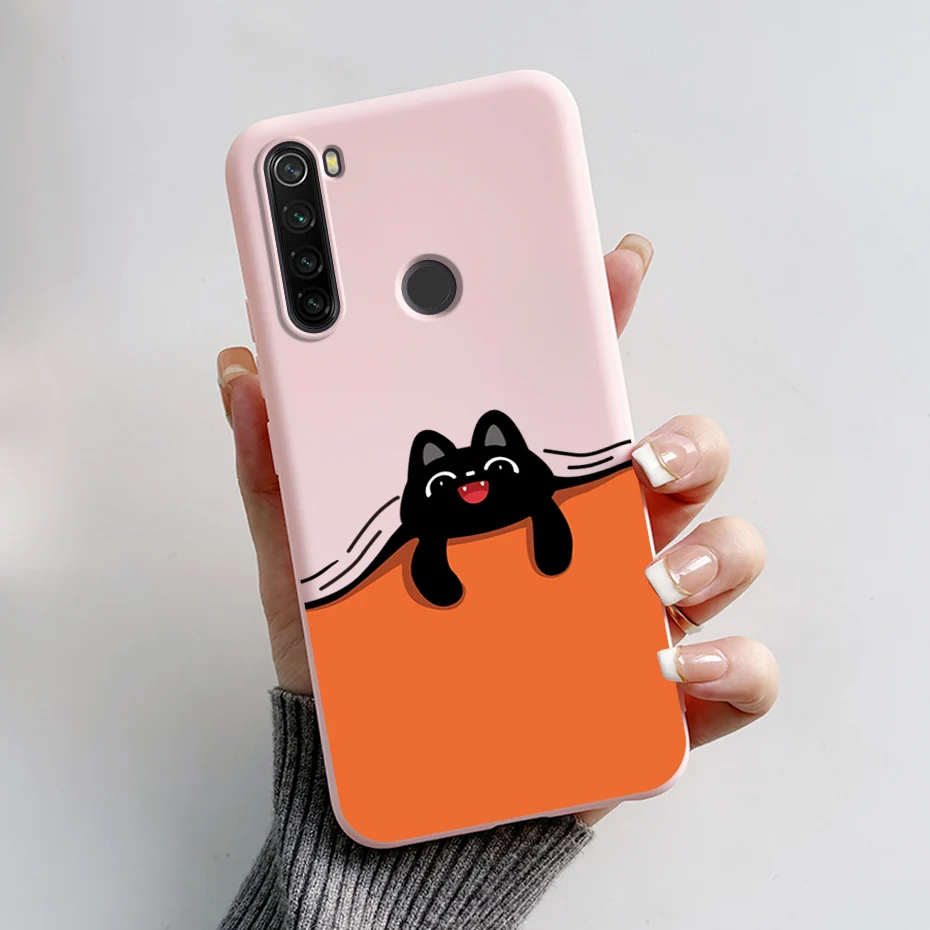 Protective Cover Capa For Xiaomi Redmi Note 8 2019 2021 Soft Silicone Covers Shells For Xiaomi Redmi Note 8T Mobilie Phone Cases