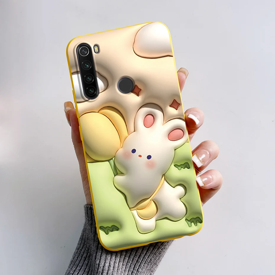 Protective Cover Capa For Xiaomi Redmi Note 8 2019 2021 Soft Silicone Covers Shells For Xiaomi Redmi Note 8T Mobilie Phone Cases