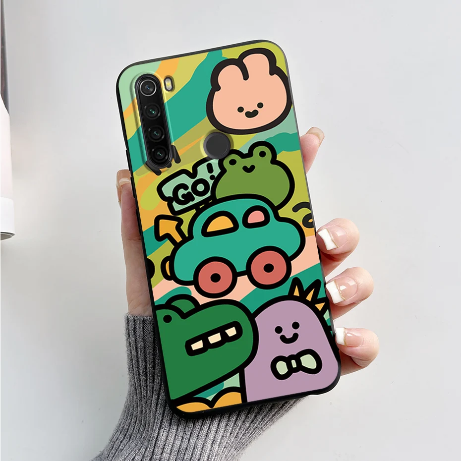 Protective Cover Capa For Xiaomi Redmi Note 8 2019 2021 Soft Silicone Covers Shells For Xiaomi Redmi Note 8T Mobilie Phone Cases