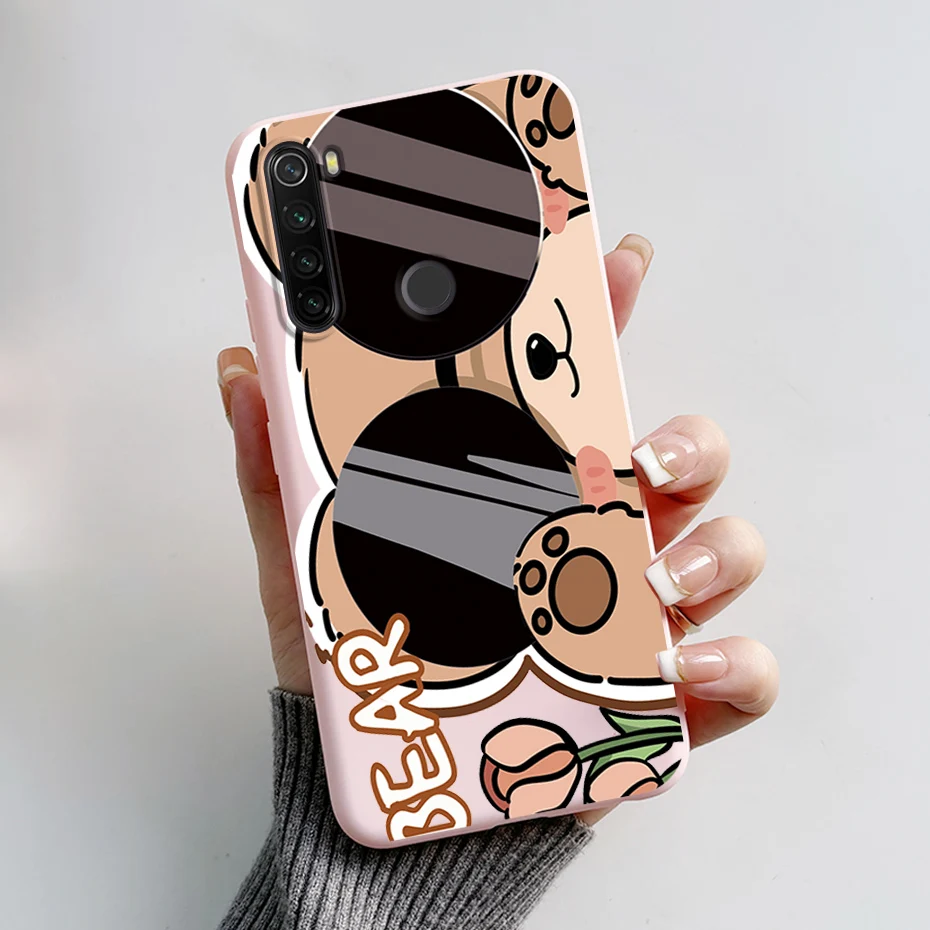Protective Cover Capa For Xiaomi Redmi Note 8 2019 2021 Soft Silicone Covers Shells For Xiaomi Redmi Note 8T Mobilie Phone Cases