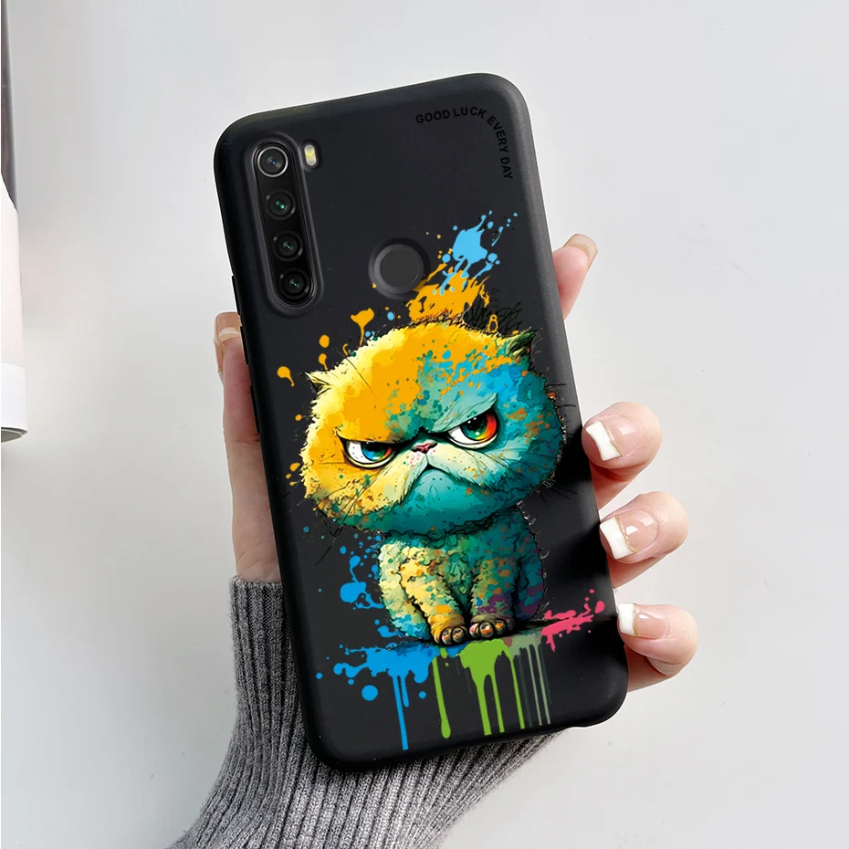 Protective Cover Capa For Xiaomi Redmi Note 8 2019 2021 Soft Silicone Covers Shells For Xiaomi Redmi Note 8T Mobilie Phone Cases