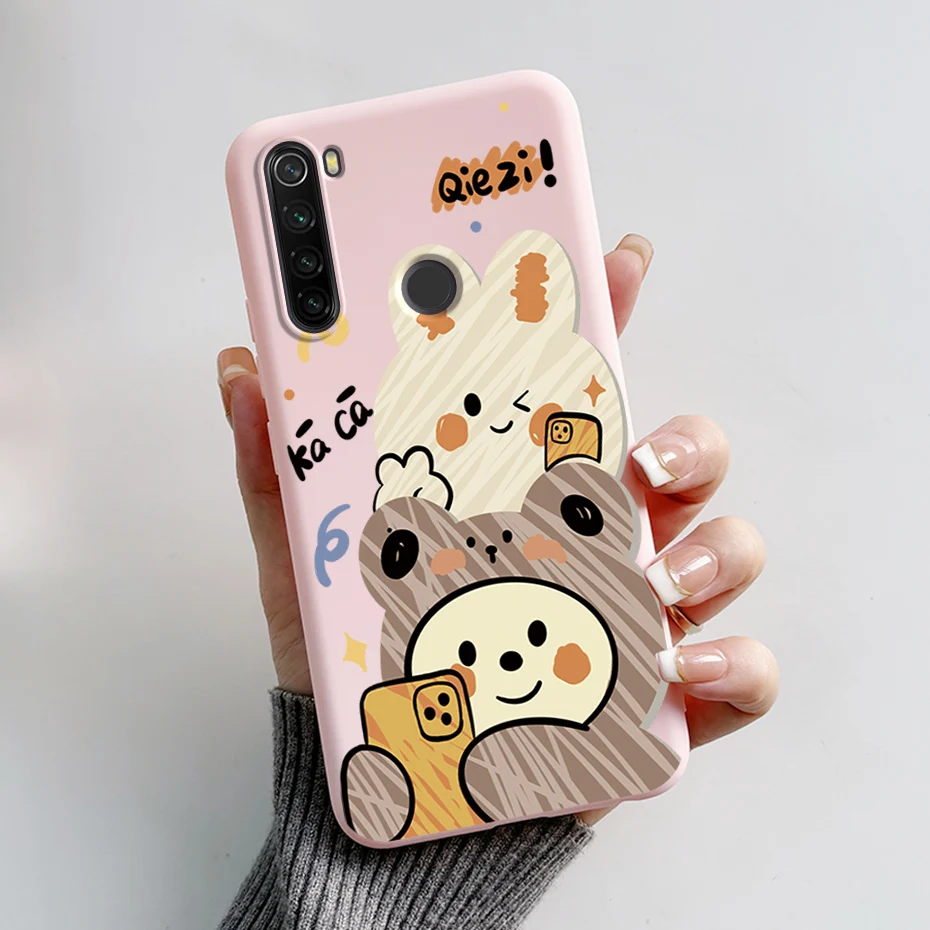 Protective Cover Capa For Xiaomi Redmi Note 8 2019 2021 Soft Silicone Covers Shells For Xiaomi Redmi Note 8T Mobilie Phone Cases