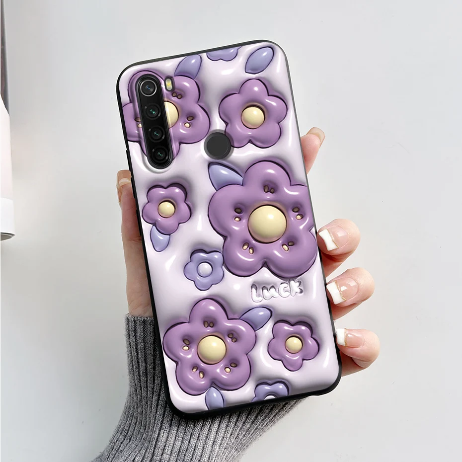 Protective Cover Capa For Xiaomi Redmi Note 8 2019 2021 Soft Silicone Covers Shells For Xiaomi Redmi Note 8T Mobilie Phone Cases