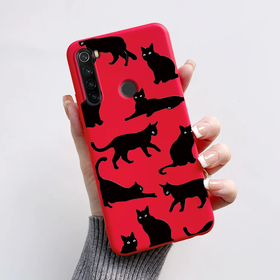 Protective Cover Capa For Xiaomi Redmi Note 8 2019 2021 Soft Silicone Covers Shells For Xiaomi Redmi Note 8T Mobilie Phone Cases