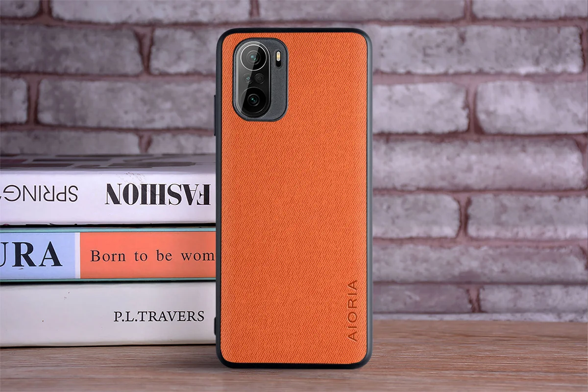 Case for Xiaomi Poco F3 Pro 5G NFC coque Luxury textile Leather skin soft hard phone cover for xiaomi poco f3 case funda capa