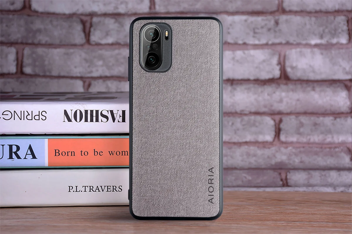 Case for Xiaomi Poco F3 Pro 5G NFC coque Luxury textile Leather skin soft hard phone cover for xiaomi poco f3 case funda capa