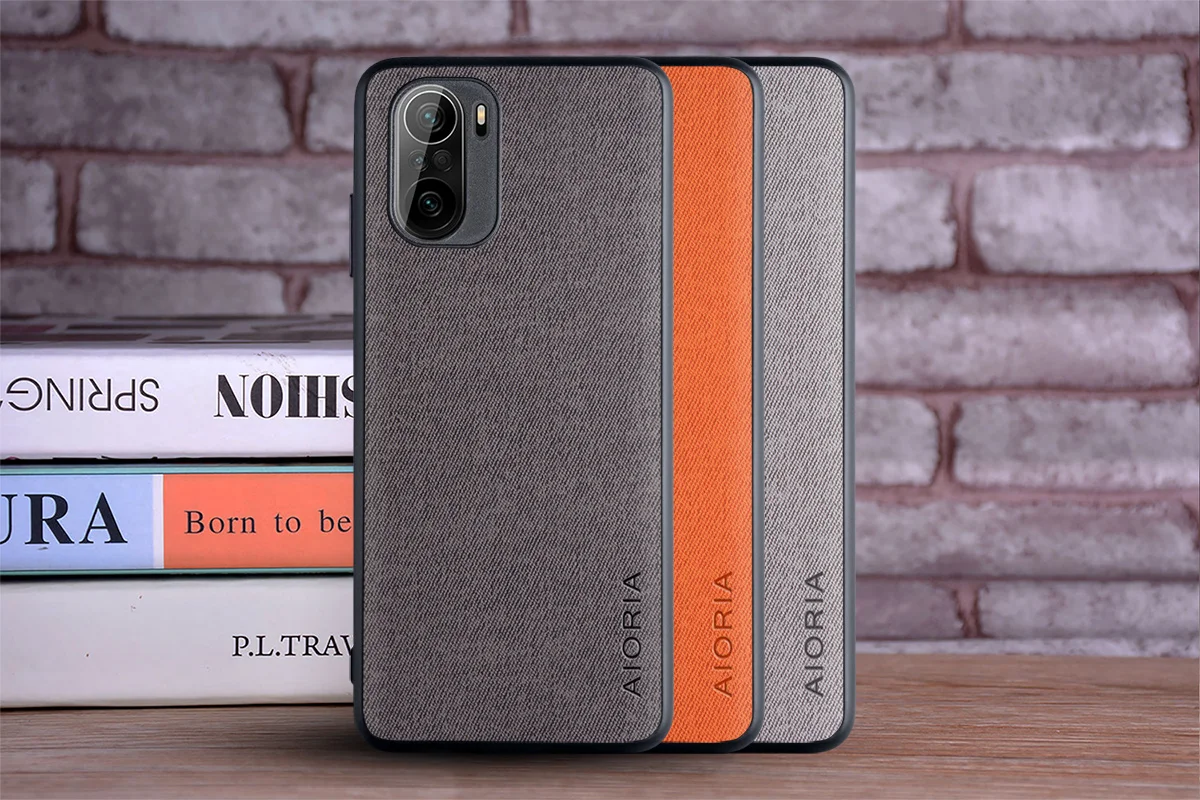 Case for Xiaomi Poco F3 Pro 5G NFC coque Luxury textile Leather skin soft hard phone cover for xiaomi poco f3 case funda capa
