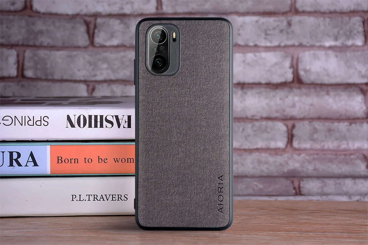 Case for Xiaomi Poco F3 Pro 5G NFC coque Luxury textile Leather skin soft hard phone cover for xiaomi poco f3 case funda capa